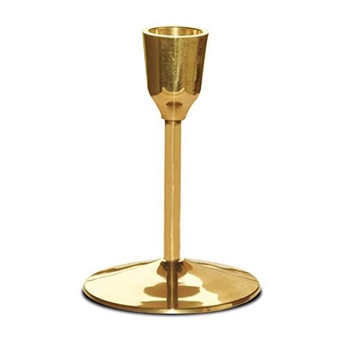 Pure Source India Heavy Weight Brass Tapper Candle Stand | Candle...