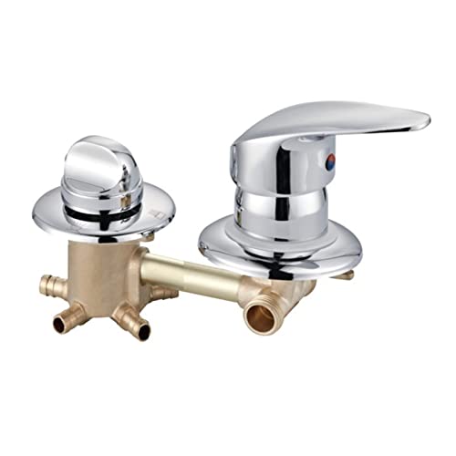 Robinet de douche en laiton MOCHAMIK encastrable, mécanique en cuivre et céramique