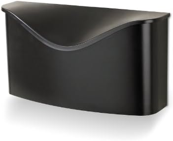 Umbra 460322-040 Postino Wall-Mount Mailbox, Black