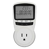 120V lug Power Meter Energy Digital LCD Electricity Usage Monitor Power Voltage Tester Socket