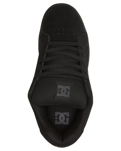 DC Shoes Men's Gaveler-Leather Shoes Sneaker, Black, 9 UK - Image 4