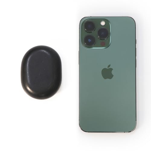 Master Massage Large Flat Ovular Basalt Hot Stone Massage 8piece Pack 3\" X 2X 1rock, for Professional, Spa, Massage Therapy, Relaxation,1 Count,Black - Thumbnail 7