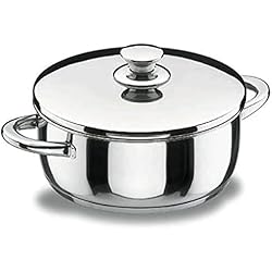 Cacerola 22 Cm Lacor - 40022 - Cacerola Con Tapa Vitrocor 22cm Inox