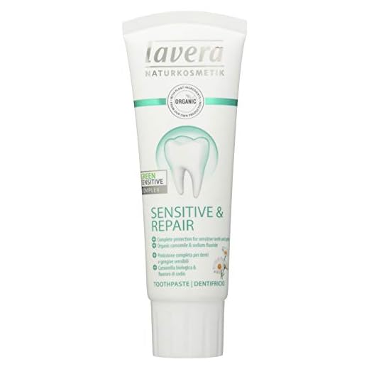 lavera Pasta De Dientes Sensible Y Reparación ∙ Vegano ✔ Pasta Dentífrica biológico ✔ Cosméticos naturales 100% certificados ✔ 4 Recipientes de 75 ml - Total: 300 ml