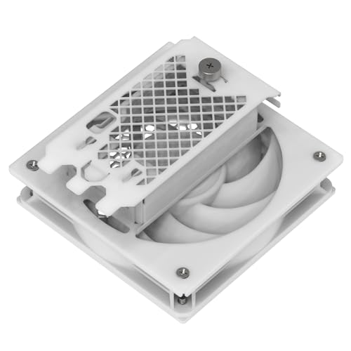 Image of Silverstone Technology FDP02 White Colored External GPU Cooling Fan Adapter Bracket, SST-FDP02W