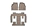 WeatherTech Custom Fit FloorLiners for Acadia, Outlook, Enclave - Full Set (457021-451114), Tan
