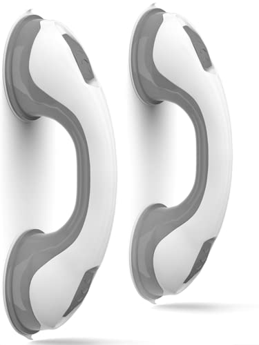 NL'AAHCÉ Grab Bars for Shower Heavy-Duty (2Pack) 12-Inch ADA Compliant Grab Bar for Seniors Shower...