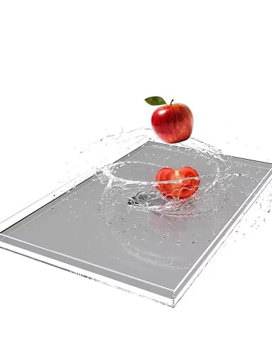 Serbatoio dell'acqua trasparente per fotografie in acrilico, leggero per sfondi lisci e versatile, perfetto per fotografi professionisti e amatoriali