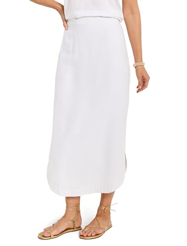 NIC+ZOE Women's Rumba Linen Dip Skirt - Product Details