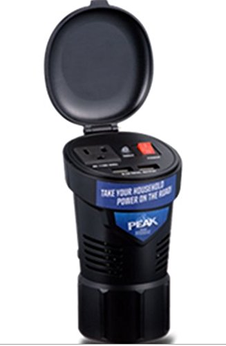 PEAK PKC0BM 150 Watt Cup/Can Power Inverter