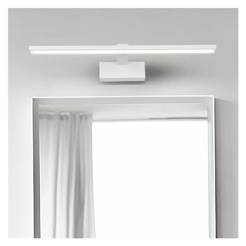 Applique murale moderne LED pour miroir de salle de bain 9W étanche au design épuré blanc froid 40cm