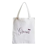 Fabulous Grand Sac Shopping Plage Etudiant Groom Wedding Marriage Calligraphy