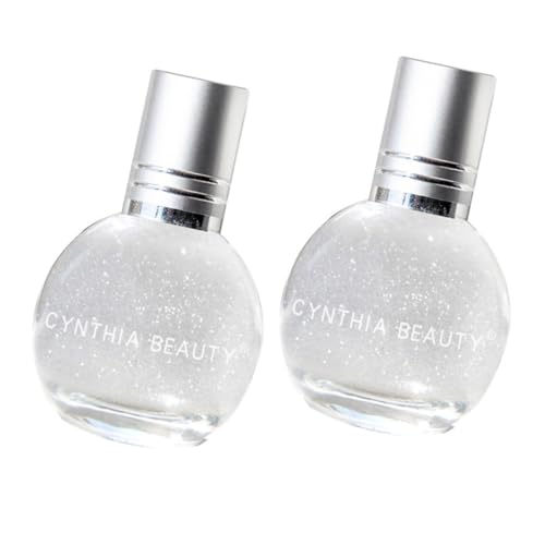 Vaguelly 2Piezas Líquido Resaltador Facial y Corporal Base Cosmética Líquida Para Niñas De Unidades De Iluminador Para Maquillaje Con Efecto Brillante