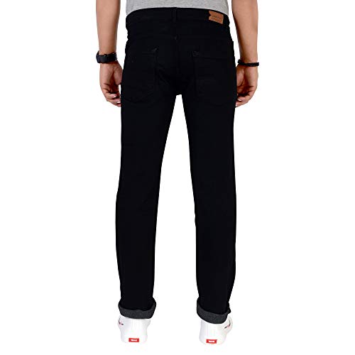 Image of M. R. Fashion Men's Regular Fit Jeans (JA JEA 221 Black 42)