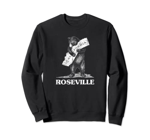 I Love Roseville, California - Bear Abbracciare California Felpa