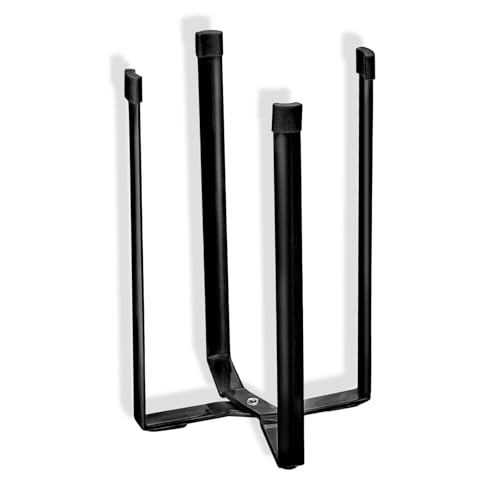 Scolabottiglie in Metallo,Scolapiatti per Bottiglie Supporto da Cucina Scola Borracce con Fondo Antiscivolo,Pieghevole Porta Sacchi della Spazzatura per Cucina, Ufficio