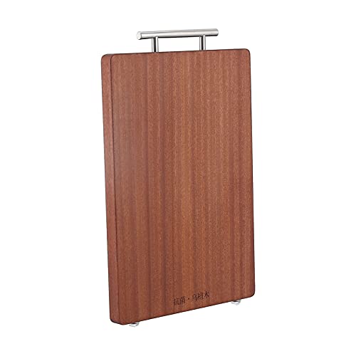 Tablas de cortar de madera, tablas de cortar de madera con asa, tabla de cortar de doble cara para hornear casero, pizza, pan, pasteles, frutas y verduras
