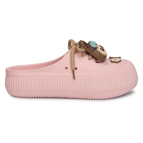 Image of Kraasa Women Lightweight EVA Clogs Comfortable Slip-On Casual Garden Shoes with Cushioned Footbed, Flexible Durable Sole and Breathable Design, Walking, Travel and Outdoor Use