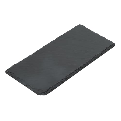 CAPASTEC Reptiles Slate Rocks Basking Surface Reptile Basking Platform Enhances Climbing Activity 7.87x3.94 Black Gray
