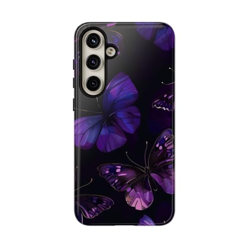 Coque Samsung S24 Plus motif papillon violet pour un style quotidien