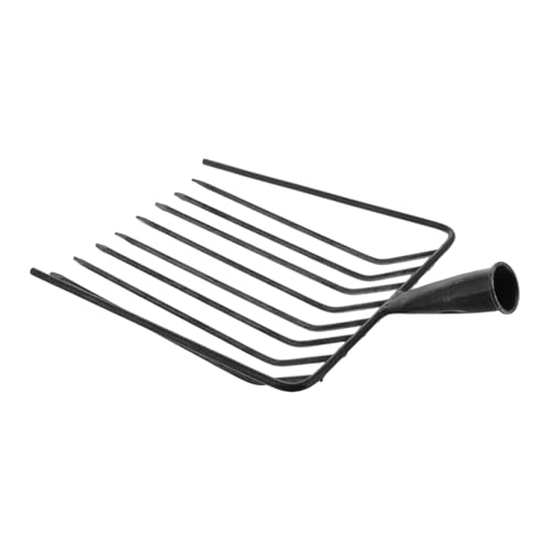 Sosoport Attrezzo Per Diserbare Mano Di Ricambio in Acciaio Per Forcone Da Forcone Da Letame Con in Attrezzi Per Giardinaggio e Manutenzione Del Leggero