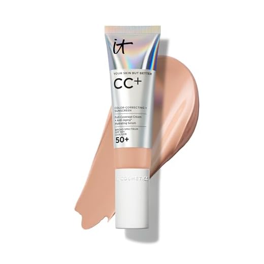 IT Cosmetics CC+ Cream with SPF 50+ - Medium Cool (C) - 1.08 fl oz