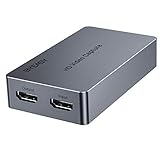 Salida de vídeo en tiempo real HDMI: hay una función de salida HDMI para vídeos en tiempo real en la tarjeta de captura HDMI. Adecuado para juegos, grabación HD, enseñanza en línea, transmisión en directo, educación médica, fotografía o reuniones. Esta tarjeta de captura de vídeo HD puede sincronizar vídeos con la gran pantalla para que más personas puedan disfrutar de contenido de vídeo en tiempo real