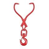 Prise sûre et fiable : avec sa conception en crochet à griffes, il saisit solidement les bûches, un fonctionnement fluide et efficace. Étant un outil fiable, il ajoute de la sécurité à votre travail.