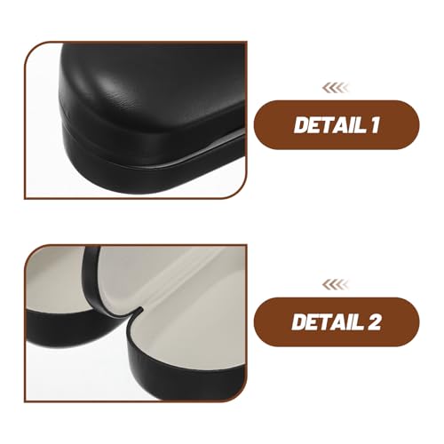 Étui rigide à lunettes double couche anti-rayures pour voyage - 3