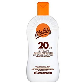 Malibu lotion 20SPF 200ml x 2 water resistant