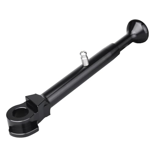 Béquille latérale réglable pour YZF R6 de 2006 à 2016 en aluminium noir