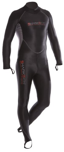 Sharkskin Mens Chillproof 1PC Full Wetsuit, X-Large,Black