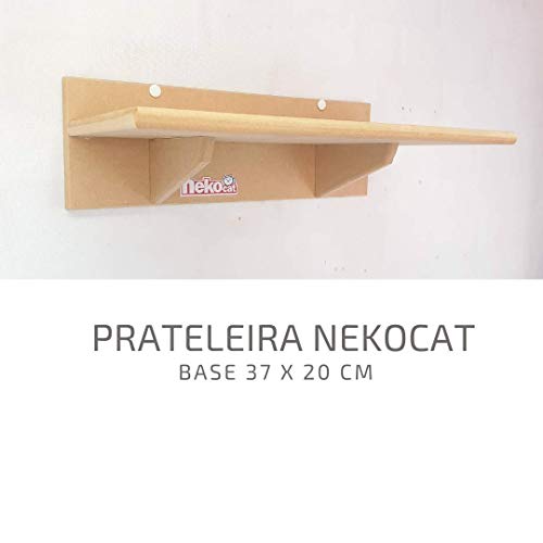 Kit Play Gatos Nekocat Nicho Prateleiras Steps Ponte 08 Pcs