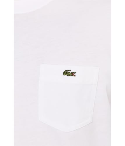 Image of Lacoste Men's Cotton T-shirt with Breast Pocket