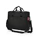 Reisenthel workbag twist silver - borsa da lavoro semplice e funzionale, scomparto per laptop, tracolla, Couleur:black