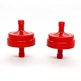 Liofairy 1/4 inline fuel filter gas filter 951-3013 394358 Replace for craftsman394358 298090s 5018
