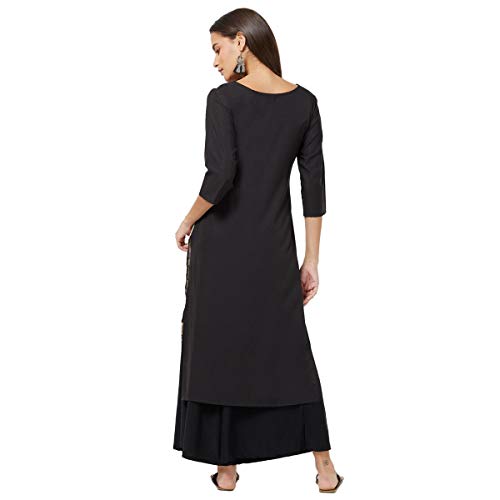 Image of ANNI DESIGNER Women's Crepe Regular Saree