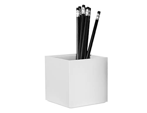 Image of Bostitch Office Konnect Pencil Cup Desk Organizer, Pen Cup, White