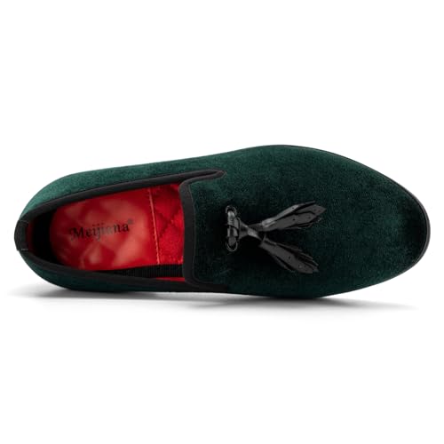 Image of Meijiana Boys' Formal Dress Slip-On Loafers - Tuxedo Shoe for Baby Dress Shoes