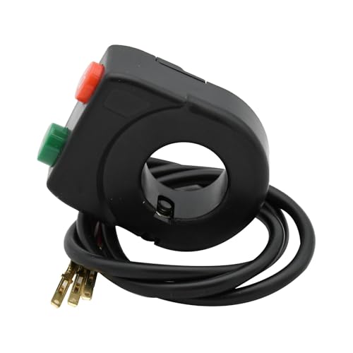 Interruptor de botón para bocina y faros de manillar en moto y ATV Yamaha 5