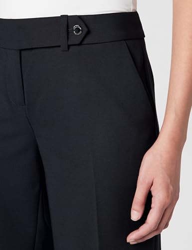 Image of Calvin Klein Women's Classic Fit Straight Leg Lux Suit Pants