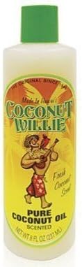 Hawaiian Value Pack Coconut Willie Oil Four 8 oz. Bottles Scented by Coconut Willie