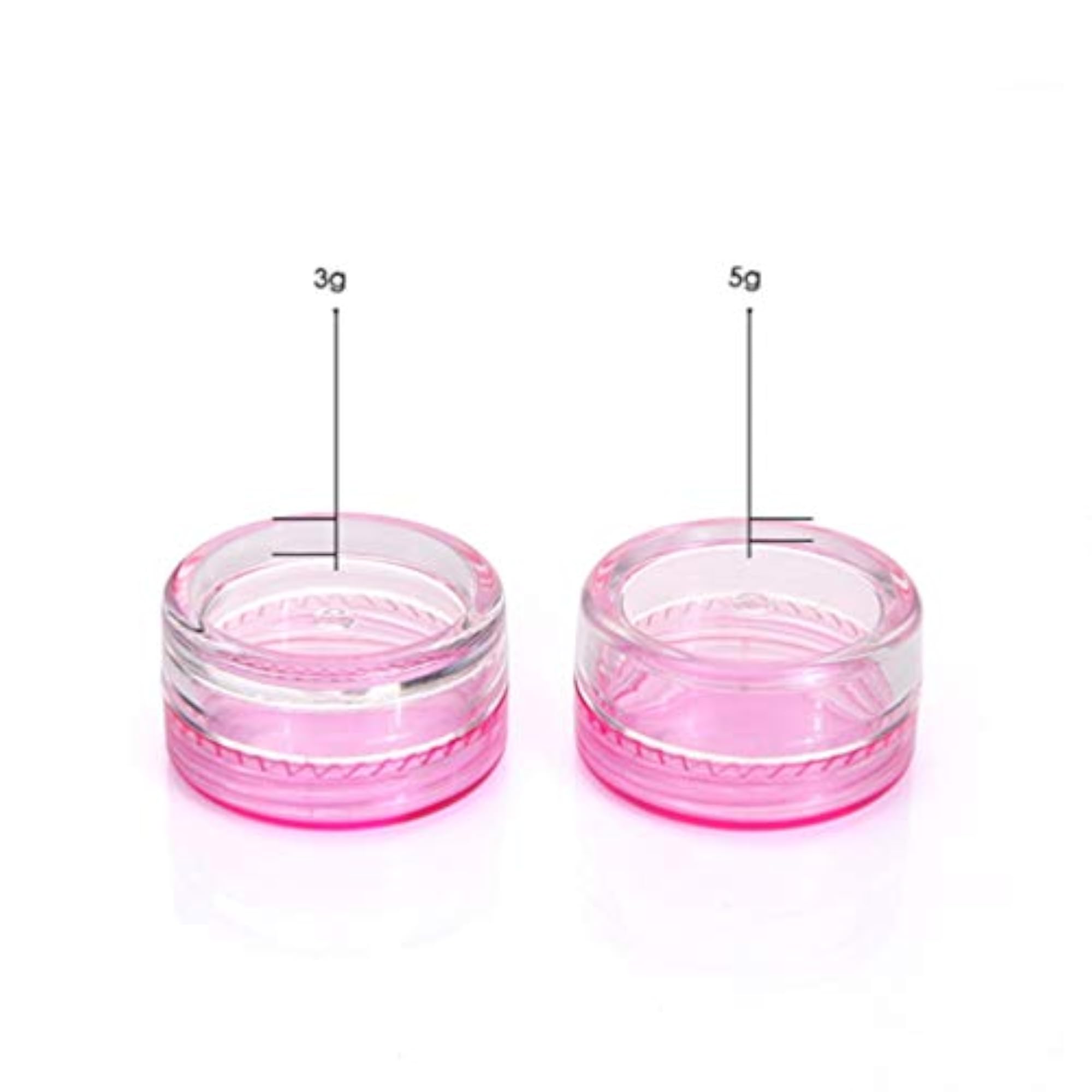 50pcs Makeup Travel Containers with Lids for Creams