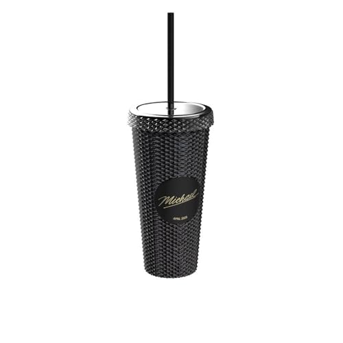 Gobelet Avec Microphone Inspiré Du Film Michael Jackso, Tasse De Voyage En Acier Inoxydable, Tasse Isolée à Double Paroi Avec Couvercle, Gobelets Isolés...