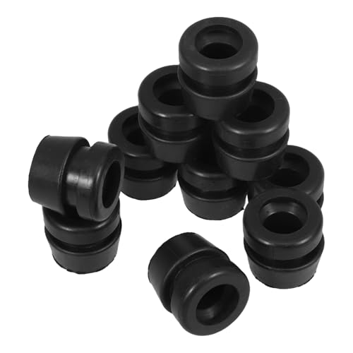 Sewroro 10 Piezas Cojines Antivibración para Motosierra 12 Pulgadas Bloques Amortiguadores de Goma para Motosierras Pequeñas Repuestos de Montaje para Reducción de Vibraciones Accesorios