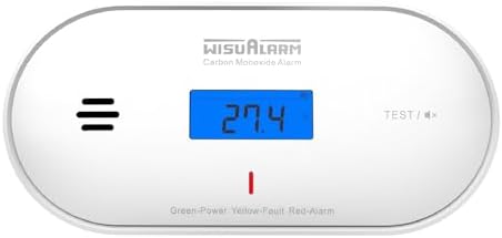 Détecteur De Chaleur FireAngel 85dB - Alarme 10 Ans Batterie Scellée - Pour Cuisine, Garage