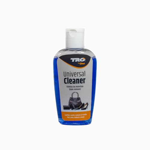 TRG The One - Limpiador líquido para Calzado de Piel, Ante, Nubuck y Textil | Elimina las manchas en zapatos y complementos | Universal cleaner, 125ml