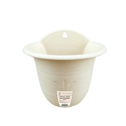 WESEEDOO Flower Pots Garden Pots Plant Accessories Plant Containers Vegetable Container Plant Pots Plastic Floating Plant Pot Plant Containers For Wall House white