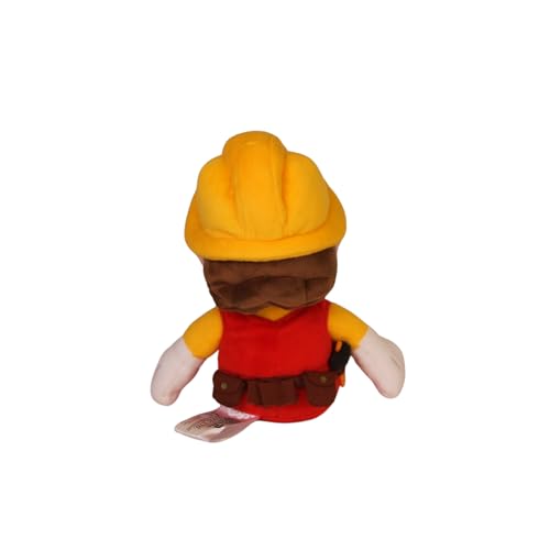 Nintendo Super Mario Maker 2 Plüschfigur 25cm - Offiziell Lizenzierte Kuscheltier für Kinder und Sammler - Weicher Plüsch Spielzeug - Hochwertige Verarbeitung