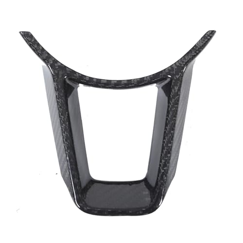 Car Real Carbon Fiber Center Console Button Molding Trim Frame,Compatible with Nissan 400Z Center Console Button U-Shape Protected Frame